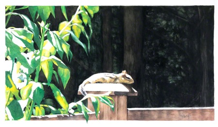 Lazy Summer Days ~ Watercolour Painting by Patrice